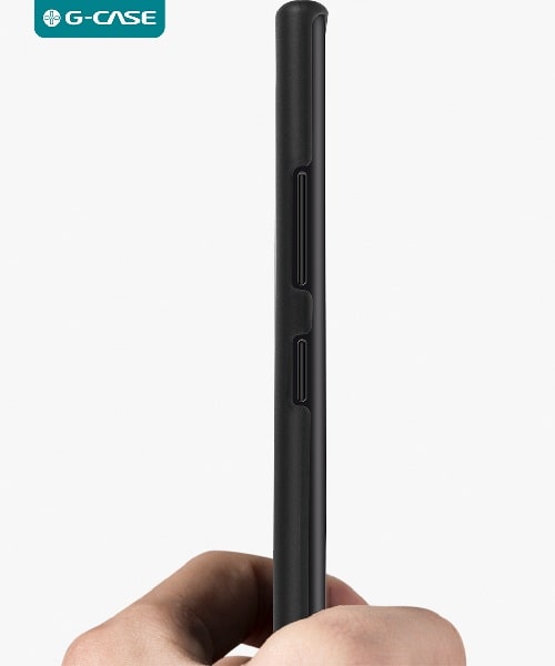 G-CASE Fashion Couleur Series Back Cover For Samsung Note 10 Plus (Black)