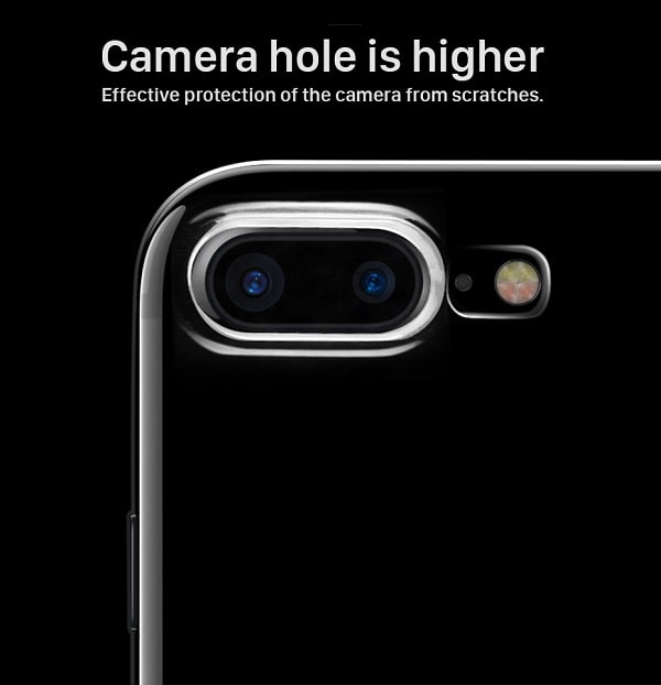 Hoco ® Clear Soft Transparent Ultra Thin Back Cover For iPhone 7 / 8 / SE (2020)