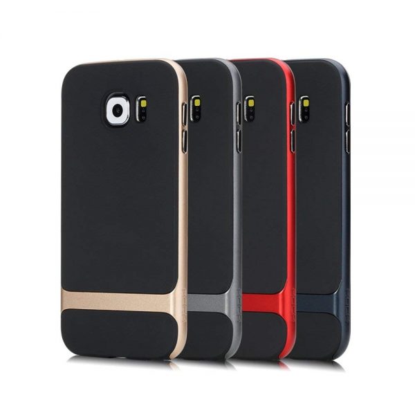 Rock ® Royce Ultra-Thin Dual Metal Soft / Silicon Back Cover For Sansung Galaxy S6