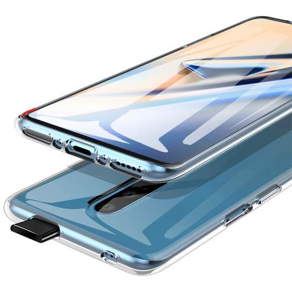 Soft Transparent Silicone Cover For Oneplus 8