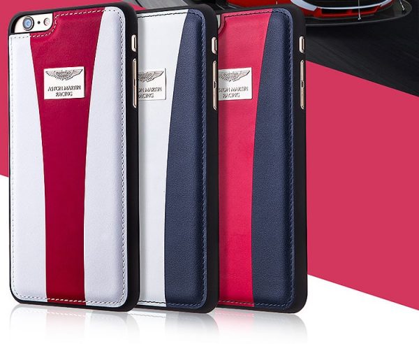 Aston Martin Racing ® Official Hand-Stitched Limited Edition Back Cover For iPhone 6 / 6s / 6 Plus / 6s Plus