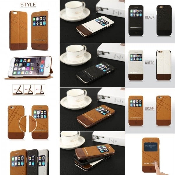 Baseus Unique ® Slide Touch Flip Cover For Apple iPhone 6 / 6S / 6 Plus / 6s Plus