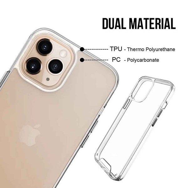 Space Super Protection Anti Shockproof Transparent Bumper Cover For iPhone 12 Series