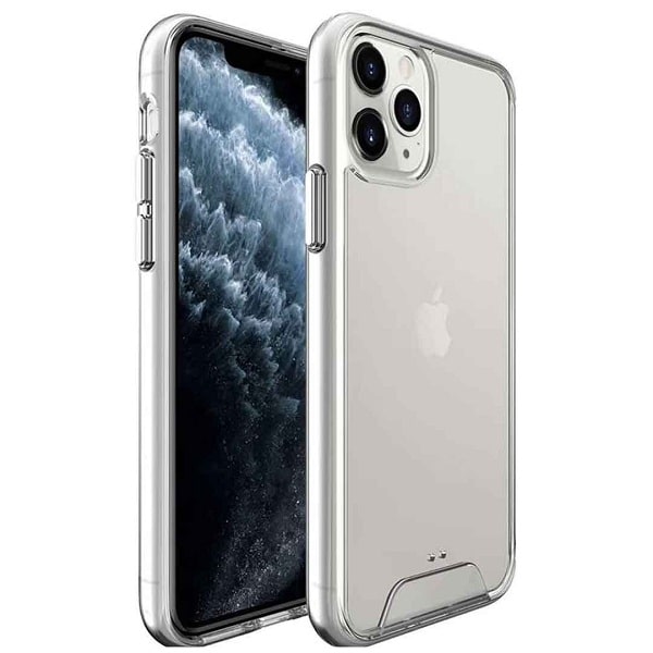 Space Super Protection Anti Shockproof Transparent Bumper Cover For iPhone 12 Series