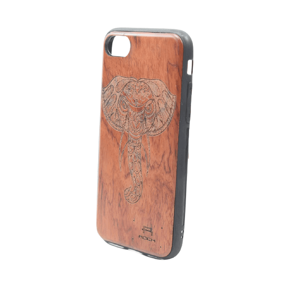 Rock ® Wood Back Cover For Apple iPhone 7 / 8 / 7 Plus / 8 Plus