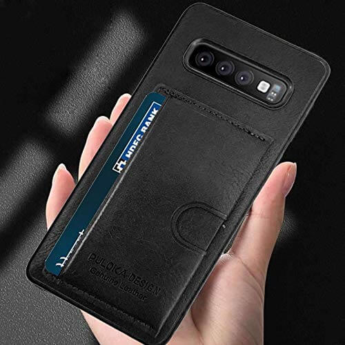 Puloka Luxury Leather Card Pocket Holder Back Cover For Apple iPhone / Samsung