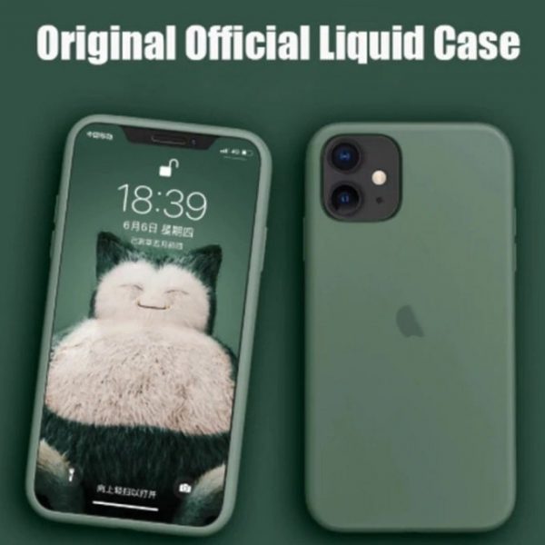 Apple iPhone Logo Matte Silicone Back Cover For iPhone 11 Pro / 11 Pro Max