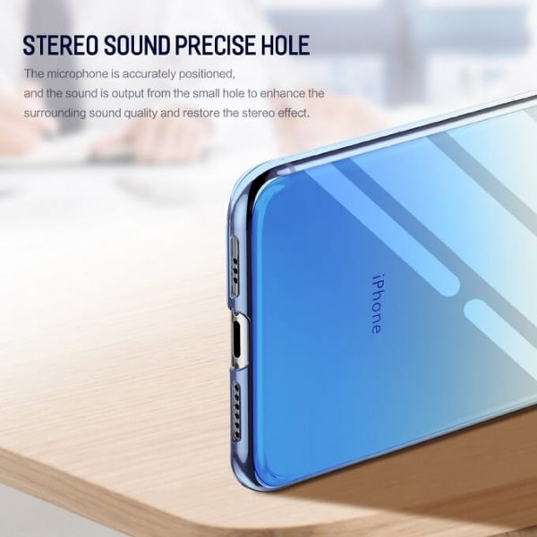 ROCK ® Classy Camera Protection Transparent Back Cover For Apple iPhone XR