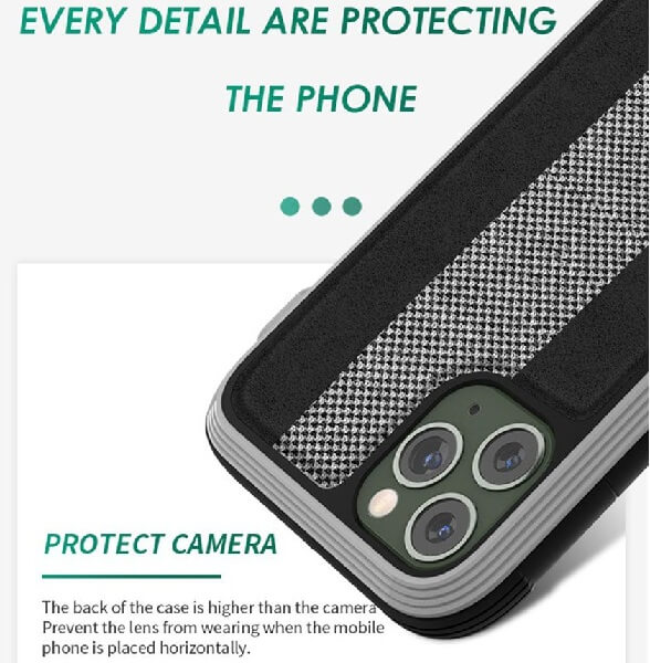 Raigor Inverse AIX Series Back Cover for iPhone 12 Mini (Black)