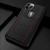 Ferrari ® Genuine Leather Crafted Limited Edition Case for iPhone 12 Series (Black) Ferrari ® Genuine Leather Crafted Limited Edition Case for iPhone 12 Series (Black)