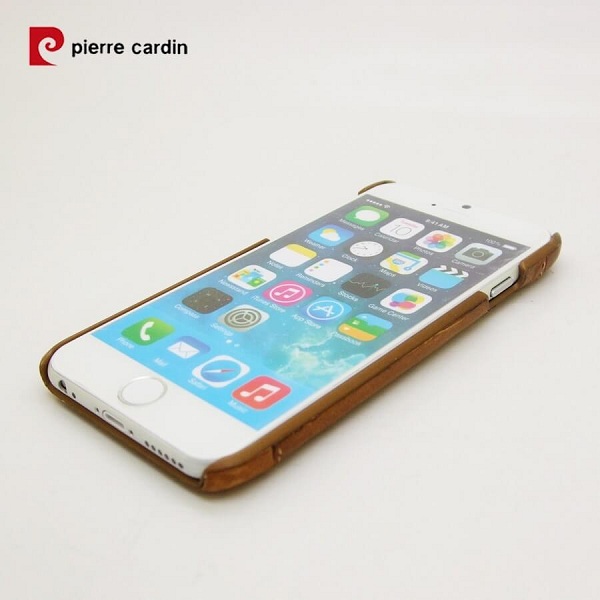 Pierre Cardin ® Paris Design Back Cover For Apple iPhone (Black)