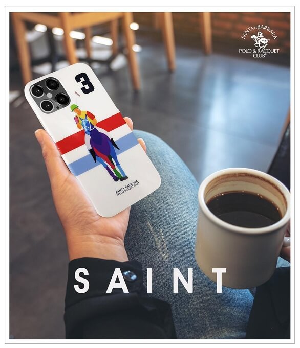 Santa Barbara Polo Saint Back Cover For iPhone Series (White)