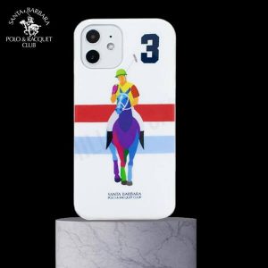 Santa Barbara Polo Saint Back Cover For iPhone Series (White)