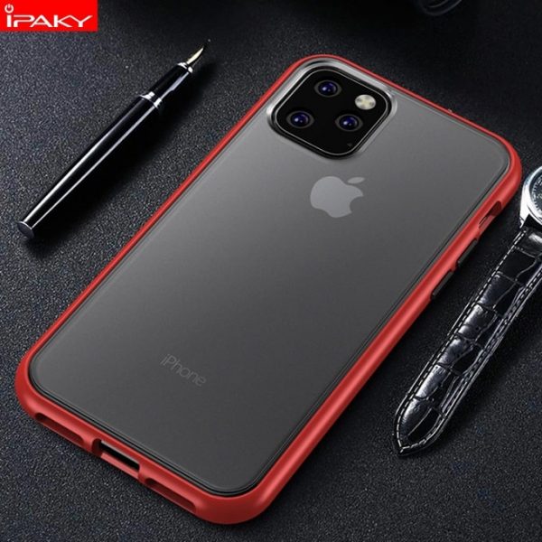 iPaky Transparent Silicone Back Cover For Apple iPhone