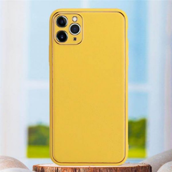 Luxury Leather Plating With Camera Protection Cover For iPhone 13 Series-6