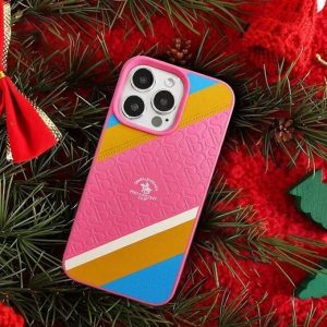 Santa Barbara Colored Striped Cover For iPhone 13 Pro Max -1